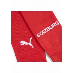 Męskie gładkie skarpety FC Red Bull Salzburg 24/25 PUMA Red White. Białe skarpety męskie Puma, bez wzorów. W wyprzedaży za 94.00 zł.