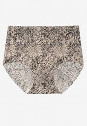 Czarno-Beżowe Bezszwowe Majtki Figi High Waist Dolevia. Czarne majtki damskie Renee. Za 9.99 zł.