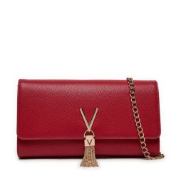 Torebka Valentino. Czerwone torebki do ręki damskie Valentino, bez wzorów, bez dodatków. Za 319.99 zł.