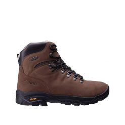 Buty trekkingowe Elbrus Sparrow MID V Sympatex Marron. Brązowe trekkingi męskie ELBRUS, na zimę, z materiału, przed kolano, bez zapięcia. Za 1,172.42 zł.
