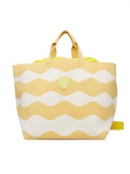 Blauer Torebka S6BASKET01/KNI Żółty. Żółte shopperki damskie Blauer, bez wzorów, z materiału, bez dodatków. Za 379.99 zł.