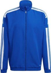 Adidas Bluza męska adidas Squadra 21 Presentation Jacket niebieska GP6445 S. Niebieskie bluzy męskie Adidas, m, bez wzorów, bez ramiączek, bez kaptura. Za 172.70 zł.