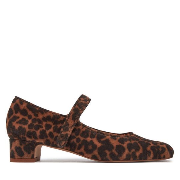 Baleriny Balagan. Brązowe balerinki damskie BALAGAN, bez wzorów, bez obcasa, bez zapięcia. Za 419.99 zł.