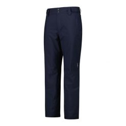 Spodnie narciarskie męskie CMP Black Blue 33W1157/N950. Czarne spodnie sportowe męskie CMP, m, bez wzorów, narciarskie. Za 599.99 zł.
