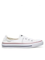 Converse Trampki Chuck Taylor All Star Shoreline Slip 537084C Biały. Białe trampki i tenisówki damskie Converse, bez wzorów, z materiału, bez zapięcia. Za 239.99 zł.