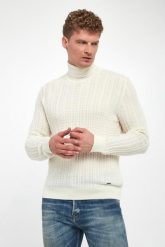 Golf męski bawełniany Danilor JOOP!. Swetry męskie JOOP!, l, bez wzorów, z bawełny, bez kołnierzyka, bez ramiączek. Za 919.00 zł.