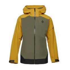 Kurtka narciarska Black Diamond Recon. Żółte kurtki sportowe męskie Black Diamond, na zimę, m, bez wzorów, bez kaptura, narciarskie. Za 1,423.90 zł.