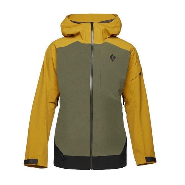 Kurtka narciarska Black Diamond Recon. Żółte kurtki sportowe męskie Black Diamond, m, bez wzorów, bez kaptura, narciarskie. Za 1,178.00 zł.