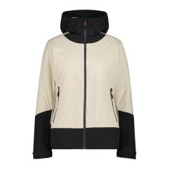 Kurtka damska turystyczna CMP 34Z2496. Brązowe kurtki sportowe damskie CMP, xs, bez wzorów, bez ramiączek, bez kaptura, trekkingowe. Za 670.00 zł.