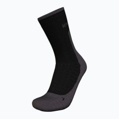 ICEBREAKER Skarpety męskie Merino Hike+Light Crew Black/obsidian r.42-44. Czarne skarpety męskie Icebreaker, bez wzorów, z elastanu. Za 134.25 zł.