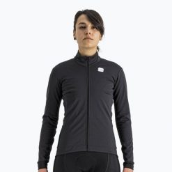 Kurtka rowerowa damska Sportful Neo Softshell. Czarne kurtki sportowe damskie SPORTFUL, na jesień, m, bez wzorów, z materiału, bez ramiączek, bez kaptura, rowerowe. Za 339.00 zł.