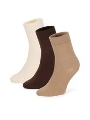 GINO ROSSI Skarpety długie CEO_AS_GR_3MB_002W-AW26 (3-PACK) Kolorowy. Skarpety męskie Gino Rossi, bez wzorów, z bawełny. Za 34.99 zł.