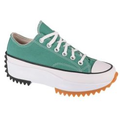 Buty sportowe do chodzenia damskie, Run Star Hike. Zielone obuwie sportowe damskie Converse, bez wzorów, bez zapięcia, trekkingowe. Za 329.99 zł.