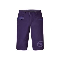 Damskie spodenki Singletrack Endura FIOLETOWE. Fioletowe szorty damskie ENDURA, bez wzorów. Za 319.99 zł.