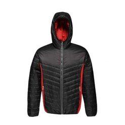 Kurtka Ocieplana Męska Lake Placid. Czarne kurtki męskie Regatta, m, bez wzorów, z puchu, sportowe, bez kaptura. Za 183.99 zł.