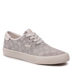 Tenisówki Coach. Brązowe trampki i tenisówki damskie Coach, bez wzorów, bez zapięcia. Za 579.99 zł.