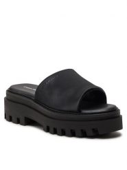 Calvin Klein Jeans Klapki Toothy Combat Sandal In Dc YW0YW01339 Czarny. Czarne klapki damskie Calvin Klein Jeans, bez wzorów, z jeansu, bez obcasa, bez zapięcia. Za 519.99 zł.