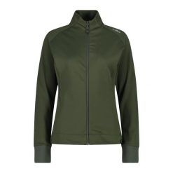 Kurtka damska CMP. Zielone kurtki sportowe damskie CMP, l, bez wzorów, bez ramiączek, bez kaptura, trekkingowe. Za 291.80 zł.