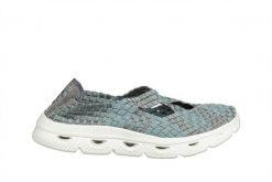Półbuty Rock Djerba Reptile 032034, Niebieski, Materiał - 39. Niebieskie obuwie sportowe damskie Rock Spring, na lato, bez wzorów, z materiału, rockowe, bez obcasa, bez zapięcia. W wyprzedaży za 134.10 zł.