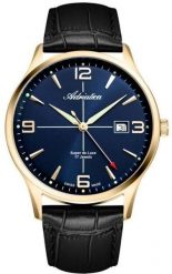 Zegarek męski Adriatica A8331.1255M czarny. Czarne zegarki męskie Adriatica, bez wzorów. Za 2,790.00 zł.