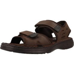 Sandały FLUCHOS F2197 Brązowy. Brązowe sandały męskie LUCHOS, bez wzorów, ze skóry, bez zapięcia. Za 336.99 zł.