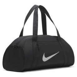 Torba sportowa unisex Nike Gym Club. Czarne torby sportowe męskie Nike, bez wzorów, z materiału. Za 182.95 zł.