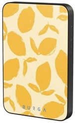 BURGA Magnetic Power Bank 5,000mAh Lemon Tart gunmetal. Szare powerbanki Powerneed. Za 172.83 zł.