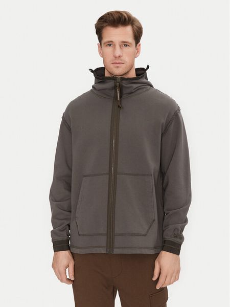 C.P. Company Bluza 18CMSS162A006090M Szary Regular Fit. Szare bluzy męskie C.P. Company, m, bez wzorów, z bawełny, bez ramiączek, bez kaptura. Za 799.00 zł.