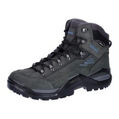 Buty trekkingowe męskie Lowa Renegade Evo Mid Gtx. Czarne buty zimowe męskie Lowa, bez wzorów, z gumy, za kostkę, bez obcasa, bez zapięcia. Za 1,066.00 zł.