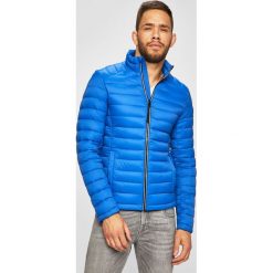 Tom Tailor Denim - Kurtka. Żółte kurtki męskie TOM TAILOR DENIM, l, bez wzorów, z denimu, bez kaptura. W wyprzedaży za 249.90 zł.