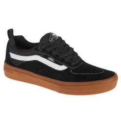 Buty sportowe do chodzenia unisex, Vans Kyle Walker Pro. Czarne buty sportowe męskie Vans, bez wzorów, bez zapięcia, trekkingowe. Za 239.99 zł.