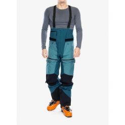 Spodnie narciarskie męskie Peak Performance Vertical GORE-TEX Pro Bib Pants. Zielone spodnie sportowe męskie Peak Performance, m, bez wzorów, z gore-texu, narciarskie, gore-tex. Za 2,151.99 zł.