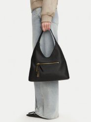 LOVE MOSCHINO Torebka JC4223PP0PKG0000 Czarny. Czarne shopperki damskie Love Moschino, bez wzorów, ze skóry, bez dodatków. Za 949.99 zł.