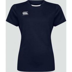 Koszulka damska Canterbury Club Dry. Niebieskie bluzki damskie CANTERBURY, bez wzorów, sportowe, bez kołnierzyka, bez ramiączek. Za 213.00 zł.