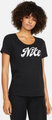 Nike Koszulka Nike DF Tee FD2986 010. Bluzki damskie Nike, bez wzorów, bez kołnierzyka, bez ramiączek. Za 116.35 zł.