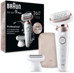 Depilator Braun Silk-epil 9 Flex 9-030 3D depilator damski nasadka trymer Ladyshaver. Depilatory BRAUN. Za 1,099.00 zł.