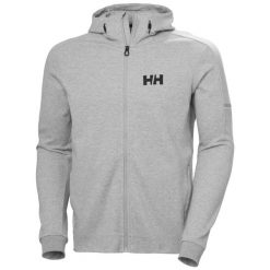 Bluza z kapturem i zamkiem błyskawicznym Helly Hansen HP Tech. Szare bluzy męskie Helly Hansen, m, bez wzorów, z kapturem. W wyprzedaży za 478.50 zł.