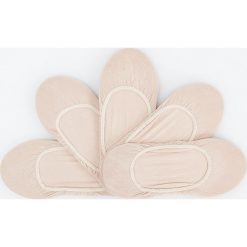 Skarpetki balerinki 5 pack - Kremowy. Białe skarpetki damskie Reserved, bez wzorów. Za 29.99 zł.