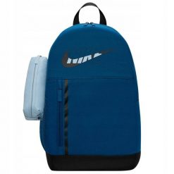 Plecak z piórnikiem Nike Elemental Sportswear. Niebieskie plecaki damskie Nike, bez wzorów. Za 157.50 zł.