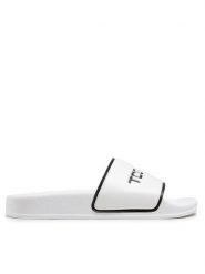 Togoshi Klapki TG-33-06-000349 Biały. Białe klapki damskie Togoshi, bez wzorów, z tworzywa sztucznego, bez obcasa, bez zapięcia. Za 169.99 zł.