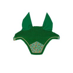 Czapka przeciw insektom dla konia z weluru Kentucky Horsewear Fly Veil Wellingto. Zielone czapki damskie KENTUCKY HORSEWEAR, bez wzorów, z weluru, sportowe. Za 338.00 zł.