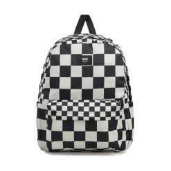 Plecak szkolny sportowy Vans OLD SKOOL CHECK. Białe plecaki męskie Vans, bez wzorów, z materiału, biznesowe. Za 159.00 zł.