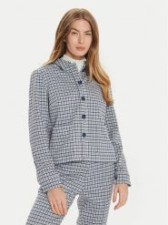 Olsen Marynarka 15001451 Błękitny Regular Fit. Niebieskie marynarki i żakiety damskie Olsen, bez wzorów, z syntetyku, bez kołnierzyka, bez ramiączek. Za 319.99 zł.