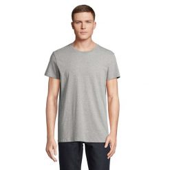 Koszulka Unisex Dla Dorosłych Re Crusader Z Recyklingu. Szare bluzki damskie SOL'S, s, bez wzorów, sportowe, bez kołnierzyka, bez ramiączek. Za 36.99 zł.