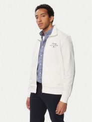 Tommy Hilfiger Bluza Script Stack MW0MW43219 Biały Regular Fit. Białe bluzy męskie Tommy Hilfiger, m, bez wzorów, z bawełny, bez ramiączek, bez kaptura. Za 489.99 zł.