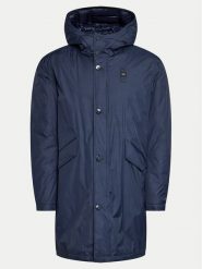 Blauer Parka 24WBLUK11208 Granatowy Regular Fit. Niebieskie parki męskie Blauer, l, bez wzorów, z syntetyku, bez kołnierzyka, bez kaptura. Za 919.99 zł.