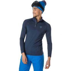 Koszulka termoaktywna Rossignol Classique 1/2 Zip granatowa. Niebieskie bluzy męskie Rossignol, na zimę, l, bez wzorów, sportowe, bez ramiączek, bez kaptura. Za 440.00 zł.