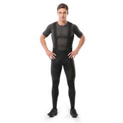 Męskie długie spodnie rowerowe Kolarstwo Siroko BX Bolzano. Czarne spodnie sportowe męskie SIROKO, m, bez wzorów, z nylonu, rowerowe. Za 763.00 zł.