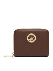 Beverly Hills Polo Club Portfel CEO-BHPC-W1-005-SS26 Brązowy. Brązowe portfele damskie Beverly Hills Polo Club, z materiału. Za 69.99 zł.