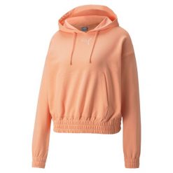 Bluza dresowa damska Puma HER. Czarne bluzy damskie Puma, s, bez wzorów, z dresówki, bez ramiączek, bez kaptura. Za 189.00 zł.